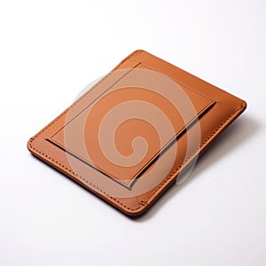 Ipad Mini Leather Wallet Insert Card Tan - Charger Wallet Brown Ale photo