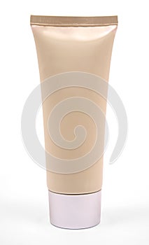 Light Brown Lotion Bottle