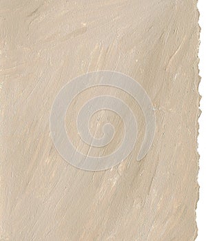Light brown paper background with torn edges photo