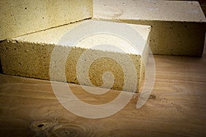 Light brown refractory brick