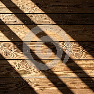 Light brown surface is illuminated by diagonal sunlight, casting