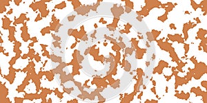 Light brown and white cowhide as a seamless pattern