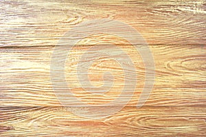 Light brown wood wall plank texture for background in horizontal patterns