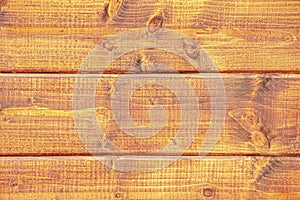 Light brown wooden background. Texture of wooden planks