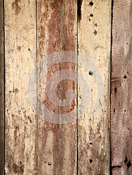 Light brown wooden plank as a background