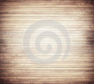 Light brown wooden texture with horizontal planks photo