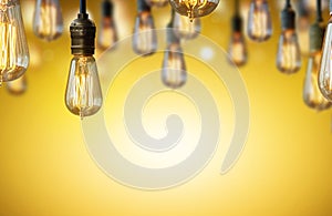 Light bulb background