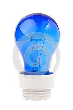 Light bulb Blue