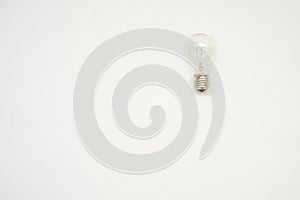 A light bulb, close view