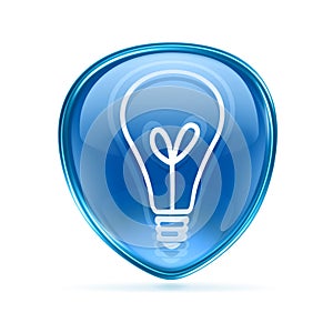 Light Bulb Icon blue.