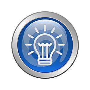 Light bulb icon button