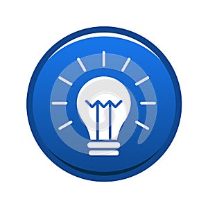 Light bulb icon button