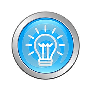 Light bulb icon button