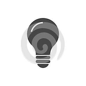 Light Bulb icon, Light Bulb icon vector