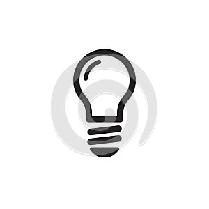 Light Bulb Icon In Trendy  Design Vector Eps 10