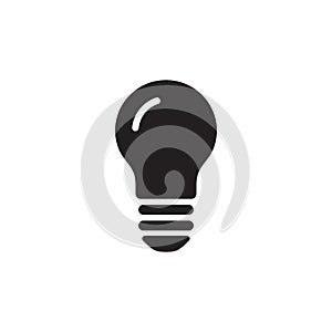 Light Bulb Icon In Trendy  Design Vector Eps 10