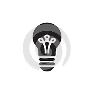 Light Bulb Icon In Trendy  Design Vector Eps 10