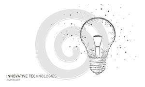 Light bulb idea business concept. Creative active human brain artificial intelligence next level man menthal abilities