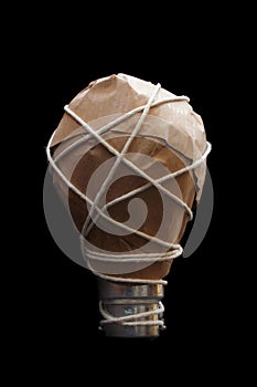 Light Bulb Idea Wrapped