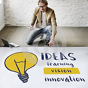 Light Bulb Ideas Creativity Innovation Invention Concept