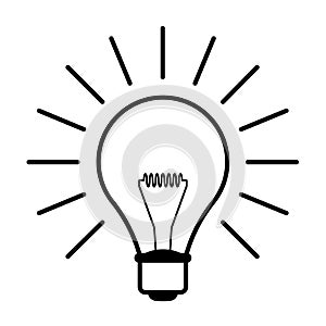 Light bulb illustration