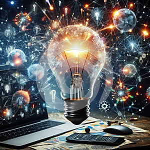 Light Bulb, Innovation, Ideas, Goals