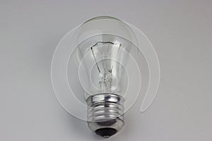 Light bulb, isolated, Realistic photo image