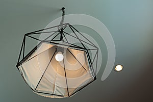 Light bulb and lamp in modern style