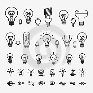 Light bulb and LED lamp