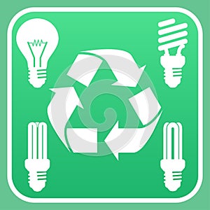 Light bulb recycling
