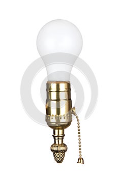 Light bulb in socket