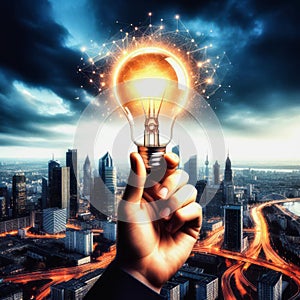 Light bulb source of bright ideas