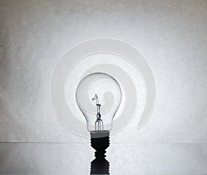 Light bulb water splash