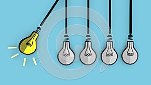 A light bulb will boost extinguished bulbs.