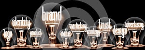 Light Bulbs with Brand Concept