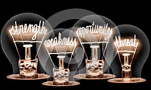 Light Bulbs Concept