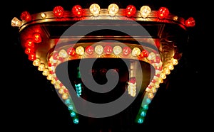 Light bulbs from funfair