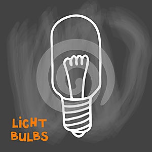 Light bulbs icon. Concept of big ideas inspiration, innovation,