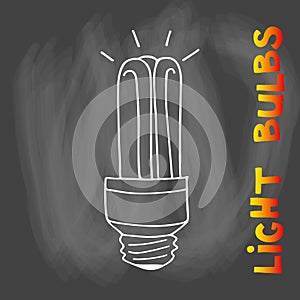 Light bulbs icon. Concept of big ideas inspiration, innovation,