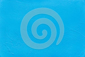 Light clean blue plaster wall texture stucco background