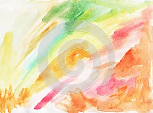 Light color scheme watercolor abstract backgraound