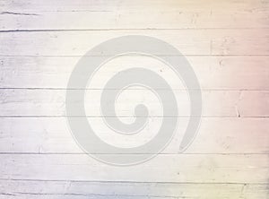 Light colorful, white wooden planks, tabletop, floor surface.