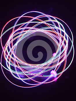 Light colors abstract neutron protons forms backgrounds photo