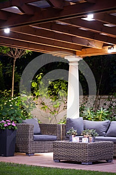 Light and cozy terrace