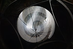 Light in the cupola church