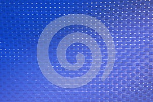Light dark-blue plastic texture of a wicker wall