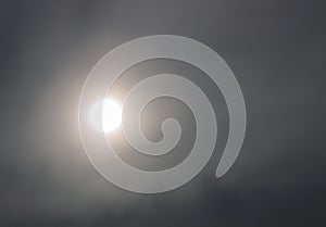 Light in the Dark and Dramatic Storm Clouds