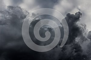 Light in the Dark and Dramatic Storm Clouds