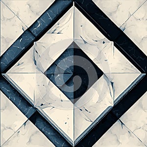 Light and dark marble tile texture, background template - Vector