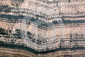 Light and dark striped skarn texture